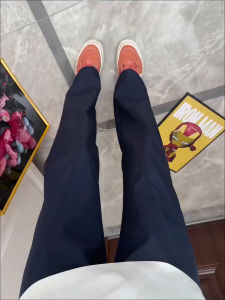 Waterproof Soft Shell Work Trousers Mens Casual Straight Leg Pants Spring Autumn Washed Low Waist Polyester Fiber Youth Fashion