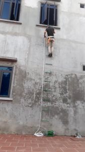 Thang Dây Thoát Hiểm Cứu Sinh Chung Cư Nhà Cao Tầng. Chịu Được Trọng Lượng Lớn 1000kg. Dài 5m10m15m20m