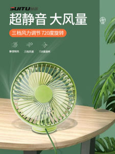 พัดลมติดรถยนต์24V รถบรรทุกขนาดใหญ่12v พัดลมขนาดเล็ก USB ใช้ในรถแถวหลังลมแรงสูงใช้ในรถยนต์ทำความเย็นรถยนต์