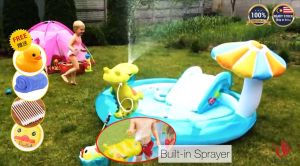 INTEX Crocodile Park Pool Inflatable Pool Children Toy Play Ground Swimming Pool Kolam Mainan Budak 57165