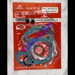 ASTA PAKING TOP SET BLADE / ABSOLUTE REVO 110 + SEAL KLEP GASKET PERPAK