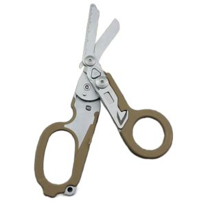 6 In1 Foldable Medical Emergency Response Scissor Shear First Aid Kit Scissors Outdoor Survival EDC Tool Or sheath Accessory ﻿
