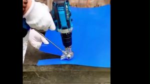Double Headed High Hardness Punch Shears for Cutting Flat Metal Shets Electric Drill Plate Cutter Cut-off Machines