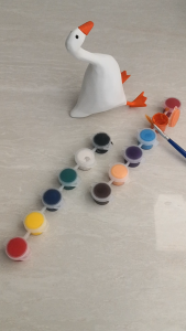 Mini Colour Pot Arcylic Painting Watercolor Set with Brush