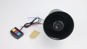 3 Siren Sounds Wired Loud Alarm Horn 110dB Outdoor Alarm Siren Exterior Sirena Alarma Speaker for Alarm Motorcycle 3 Tone Siren