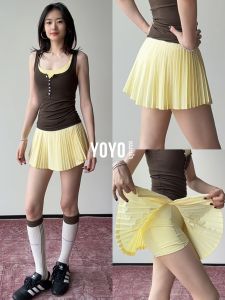 YOYO | Yoga Slimming A-Line Pleated Skirt