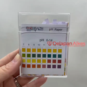 Nesco / OneHealth pH Paper isi 100 Kertas PH Alat Ukur Asam Basa 0-14 Lakmus Ph Indikator