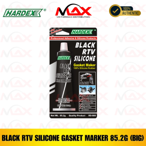 HARDEX BLACK BIG RTV SILICONE GASKET MAKER (85.2G)