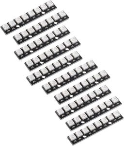 10PCS 8 RGB LED Stick 8 X WS2812B 5050 RGB LED with Integrated Drivers forArduino Raspberry Pi DC4-7V