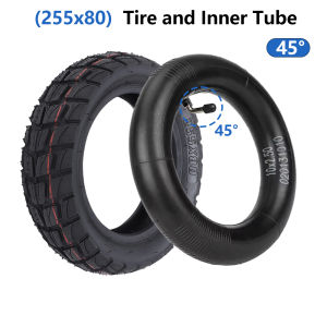 255x80 Off Road Tire and Inner Tube 10 Inch Scooter Tire for Kugoo M4 Pro/Zero 10X/KUKIRIN G2 Max/Inokim Oxo/Kugoo G1 Parts