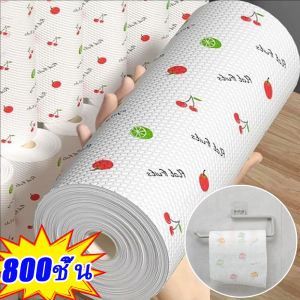 800 ชิ้น กระดาษเช็ดครัวแบบใช้แล้วทิ้งดูดซับน้ำมัน / กระดาษเช็ดครัวปลอดสารพิษพร้อมที่ใส่กระดาษทิชชู / กระดาษทิชชูม้วนแบบไม่ต้องซัก / กระดาษเช็ดครัวแบบหนาดูดซับน้ำมัน