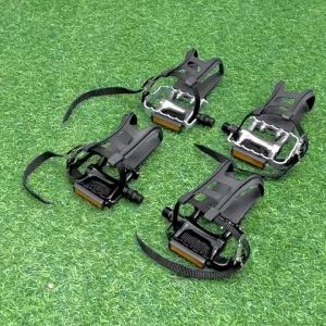 Aksesoris Sepeda Roadbike & MTB: Pedal Sepeda Fixie Toe Clip Straps Binding Belt