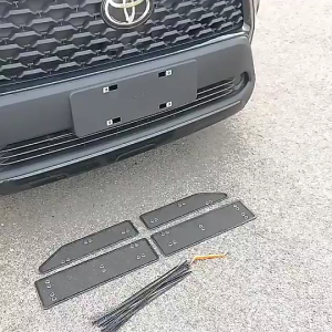 Toyota Cross Body Kit Steel Front Grill Grid Insect Proof Net 4 Pcs/Set Car Exterior Accessories