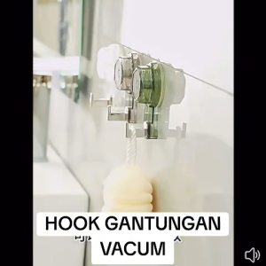 Gantungan Hook Vacum Magic Hook Gantungan Tempel Dinding / Gantungan Kait Tanpa Paku Multifungsi Hook Plastic Suction Hook