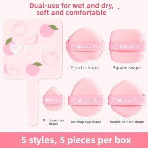 ROZO | Dual-Use No Powder Eating Puff for Foundation