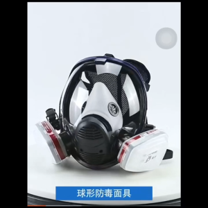 NEW COD 6800 Masker Gas Respirator Full Face N95 Industri Mask Bahan Kimia Beracun Cat Semprot