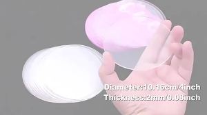 Clear Acrylic Circles Sheet Acrylic Round Disc Transparent Blank Plastic Disc for Frame Painting Art Project DIY Craft Engraving