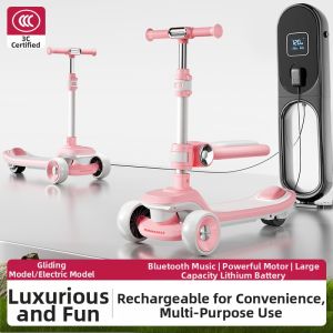 BONINGYU | Multifunctional Folding Electric Scooter for Children