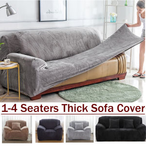 Thick Sofa Covers Modern Warm Couch Slipcovers Pet Sofa Protector Cover Wear Resistant and Furniture Protector