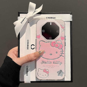 Luxurious Porsche Design Huawei Mate Series Phone Case with Cute Kitty Cat Pattern Premium Quality Durable Acrylic Material