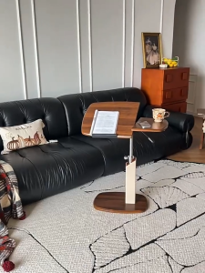 Bàn Làm Việc Di Động EsDen Home KO271 – Bàn Trà Sofa Nâng Hạ 59.5–80cm Mặt Bàn Nghiêng 0–60° Bàn Làm Việc Ngồi Giường Cho Laptop Học Tập