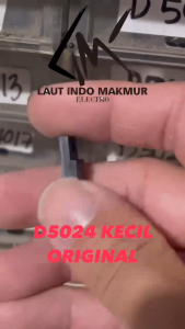 D5024 KECIL ORIGINAL TRANSISTOR D5024 ASLI D 5024 KECIL 8A 600V NPN D5024 BODI KECIL ups