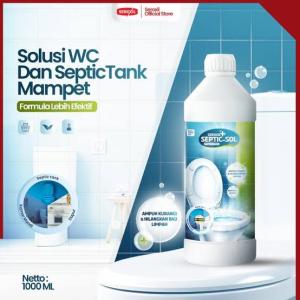 Seroxil Septicsol 1000ml - Cairan Bakteri Pengurai Limbah Toilet Septictank