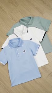 Áo Polo bé trai Áo POLO cộc tay có cổ cho bé Chất polo cá sấu NEWBETTY thấm hút mồ hôi. Size 9-45kg