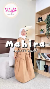 MAHIRA SET ROK ANAK - SETELAN BLOUSE SKIRT ANAK PEREMPUAN UMUR 2-10 TAHUN BAHAN COTTON LINEN APLIKASI BORDIR