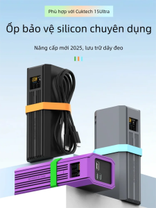 Sikai | Ốp bảo vệ silicon dành cho sạc dự phòng Cuktech 15 Ultra