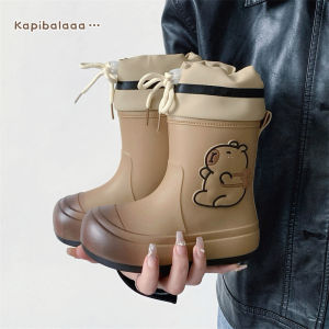 JIFANPAUL | Waterproof Rain Boots for Adults and Kids Soft Sole