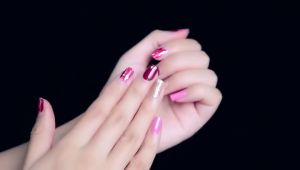 14pcs/set Sticker Label Kuku Tangan Stiker Premium Nail Art Murah Kutex Wanita Harga Ekonomis