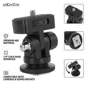 Camera Hot Shoe Phone Mount Adapter Clip Holder Monitor Flexible Tripod Frame for iPhone Samsung Canon Nikon Sony DSLR Camera