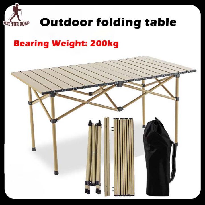 Folding Camping Tables Portable Aluminum Alloy Picnic Tables Vehicle ...