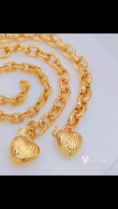 [VJ]Cop916 Bracelet "Hardwear Textured" 999.9 Gold Plated Bracelet Fashion Jewelry <Rantai Tangan>