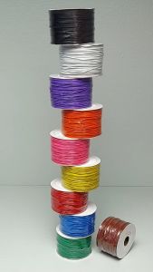 ลวดมัดต้นไม้ เบอร์24 สีน้ำตาล ยาว 80 เมตร