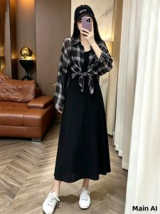 Summer Long Sleeve Grid Pattern UV Protection Blouse