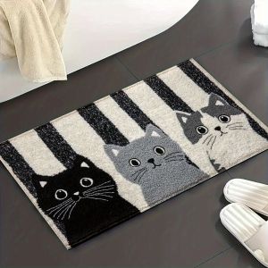 VIKAMA Game Card Floor Mat Non-Slip Entrance Door Mat Esports Room Childrens Bedroom Carpet Home Decoration