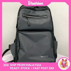 iFASHION 1799 READY STOCK Water Resistant Large Capacity Business Travel Duffel Gym Backpack Sport Bag Lelaki Beg Galas Besar