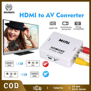 Pengenalan Konektor HDMI ke RCA & MINI HDMI2AV ADAPTER