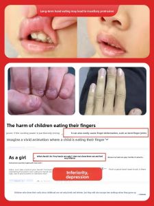 GANGHOU | Nail Biting Prevention Stickers for Children and Adults