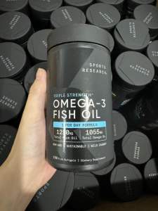 [ Mẫu Mới ] Dầu Cá Onega-3 Fish Oil SR Triple Strength 150 Viên - Của Mỹ - Date 02/2028