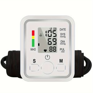 Blood Pressure Machine Automatic Digital Upper Arm Blood Pressure Monitor with Adjustable Large Cuff