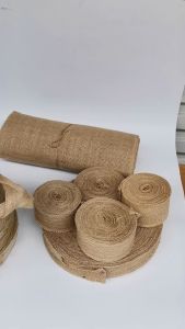 Local Warehouse: Natural Jute Linen Fabric & Wedding Party Supplies