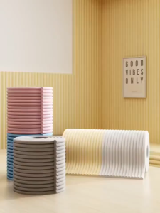 2M W-shaped Table Edge Anti-collision Strip - Furniture Corner Protector Strip - Table Corner Edge Guards Pad - 3D Thickened Soft Strip - Baby Safety - Foam Bumper Free Tape