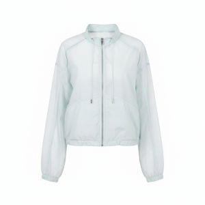 Basic House | White Thin Breathable Sport Sun-Protective Jacket