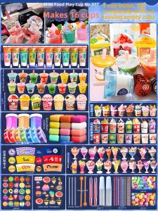 DIY Ice Cream Milk Tea Cup Toy for Girls Over 6