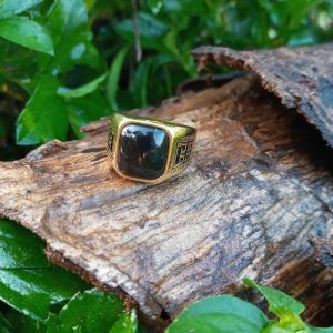 Cincin Akik Mcn Kumbng Batu Yaman Asli