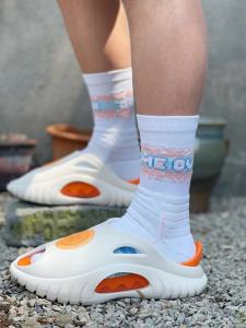 Mens Long Tube Basketball Socks Thickened Sports Uzi Integrated Elite Socks Towel Bottom High Tube Nylon Cotton Breathable