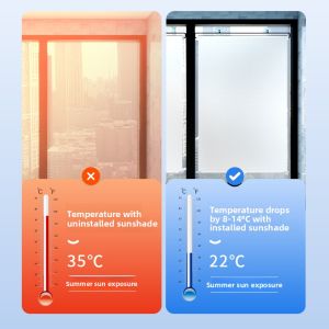 YIMING | Sun Protection Thermal Insulation Easy-to-Install Blind Roller
